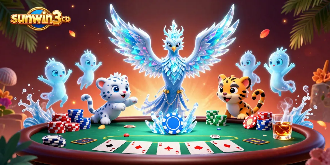 Experience thrilling gameplay at sunwin3 co with vibrant casino elements and characters.